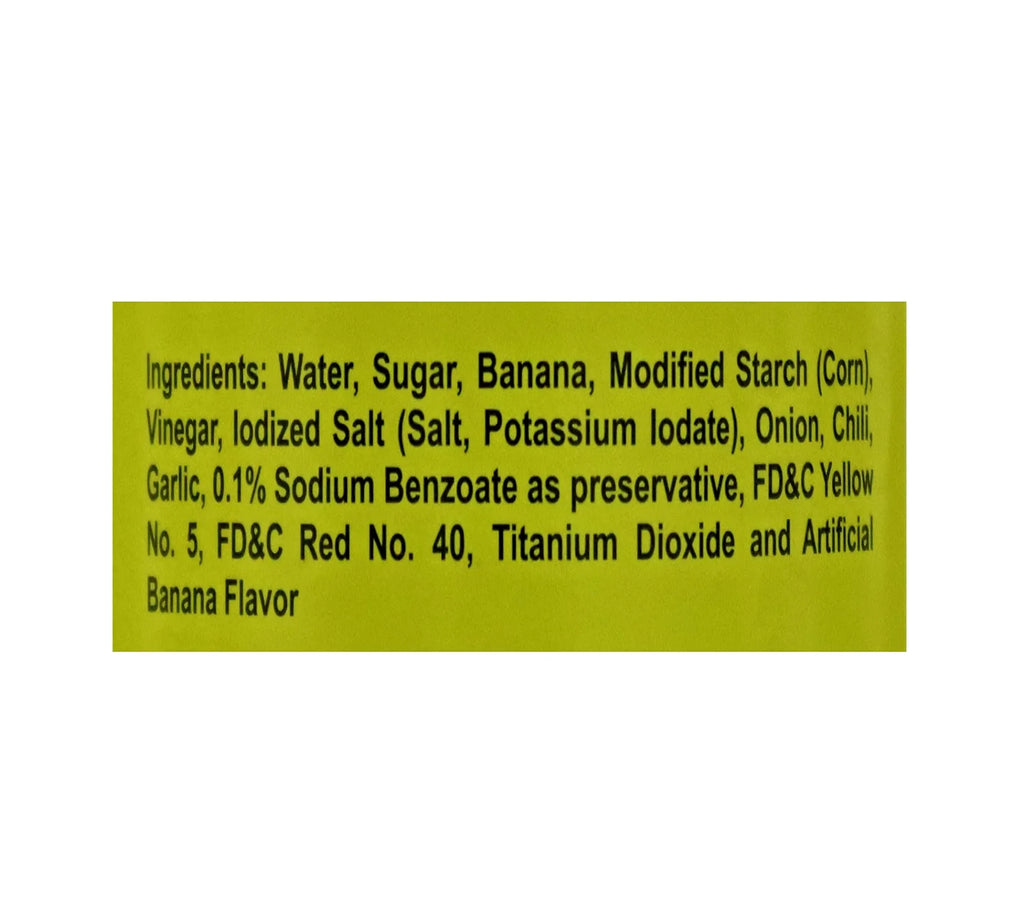 JUFRAN Banana Sauce, 19.75 oz