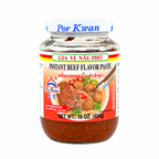 POR KWAN Instant Beef Flavor Paste (Gia Vị Nấu Phở), 16 oz