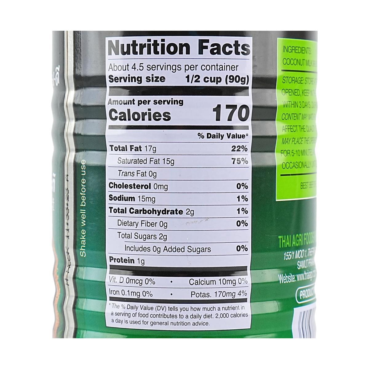 AROY-D Coconut Milk, 13.5 fl oz