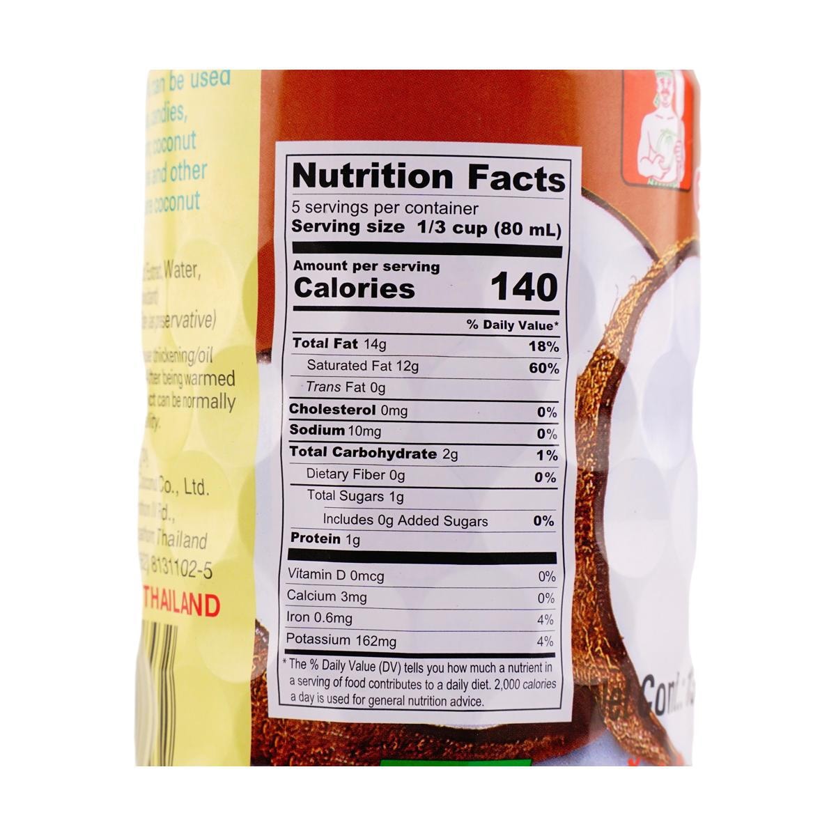 CHAOKOH Coconut Milk, 13.5 fl oz