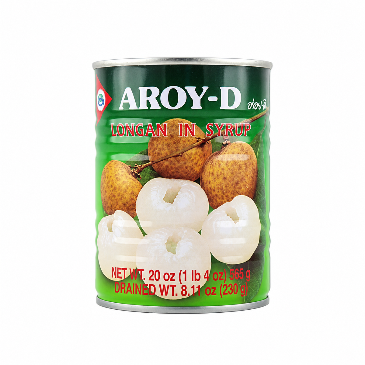 AROY-D Longan in Syrup, 20 oz