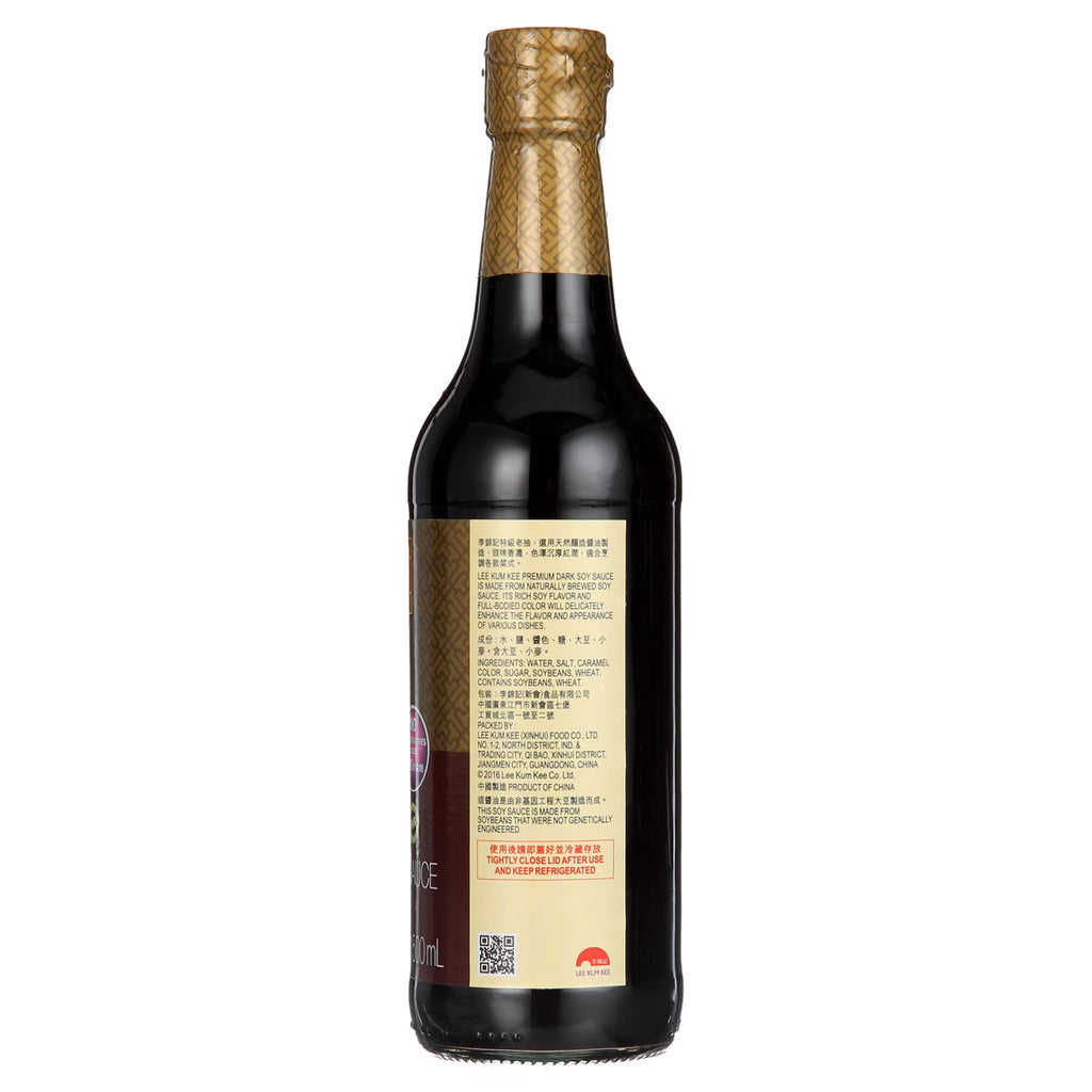 LEE KUM KEE Premium Dark Soy Sauce, 16.9 fl oz