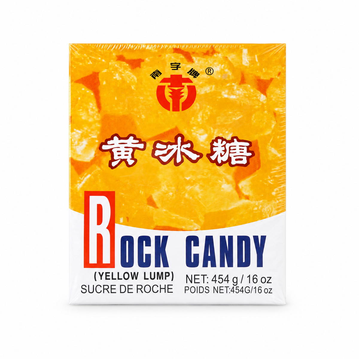 SOUTH WORD BRAND Yellow Lump Rock Candy, 16 oz