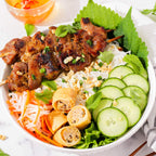 BAMBOO TREE Bún Tươi Fresh Rice Vermicelli, 2 lb