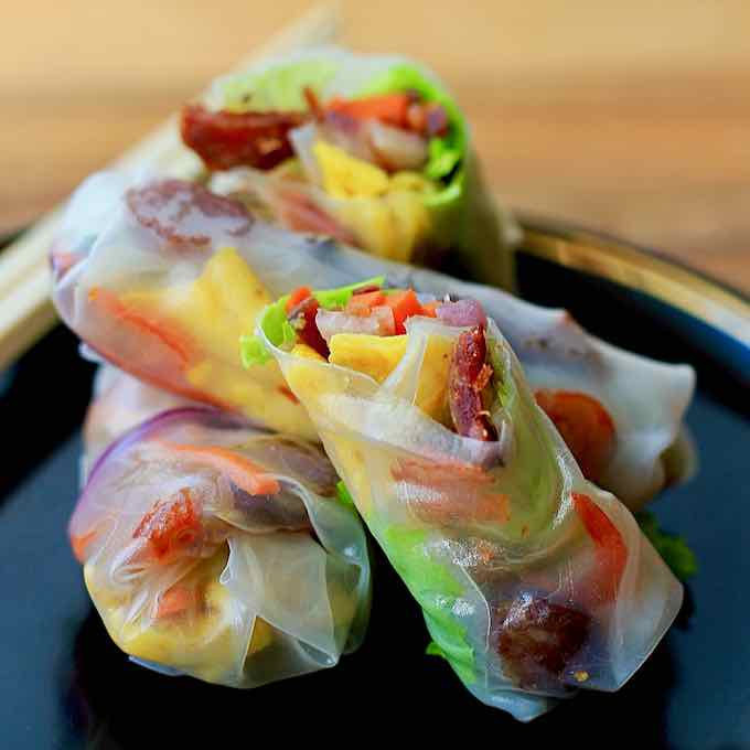 BAMBOO TREE Bánh Tráng Việt Nam Square Rice Paper (22 cm), 12 oz