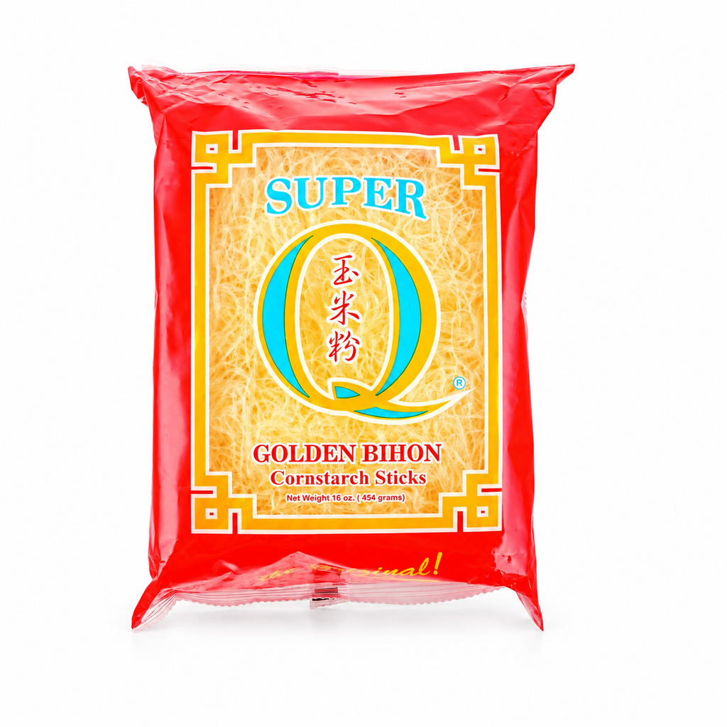 SUPER Q Golden Bihon Cornstarch Sticks, 16 oz