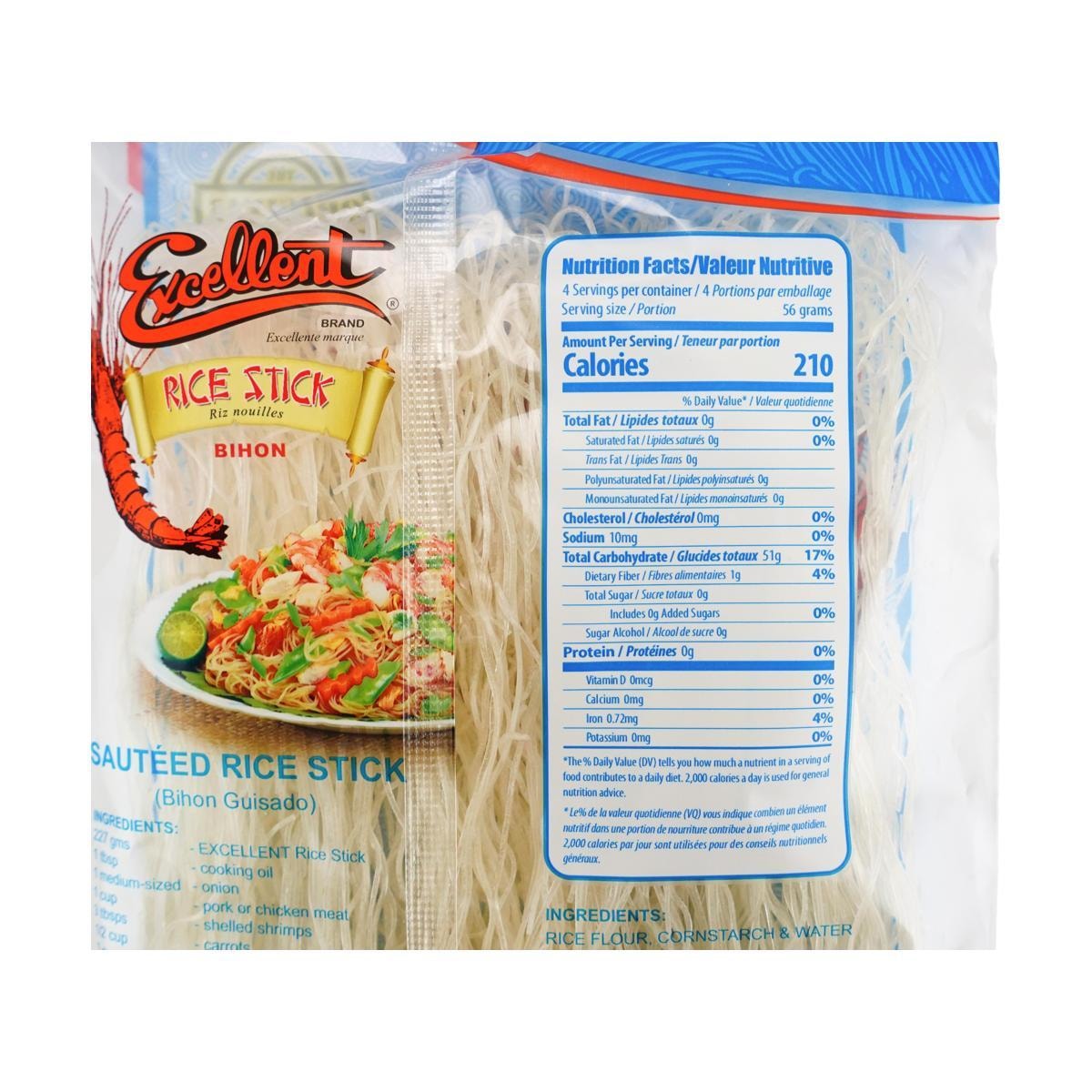 EXCELLENT BRAND The Original Rice Stick Bihon, 16 oz