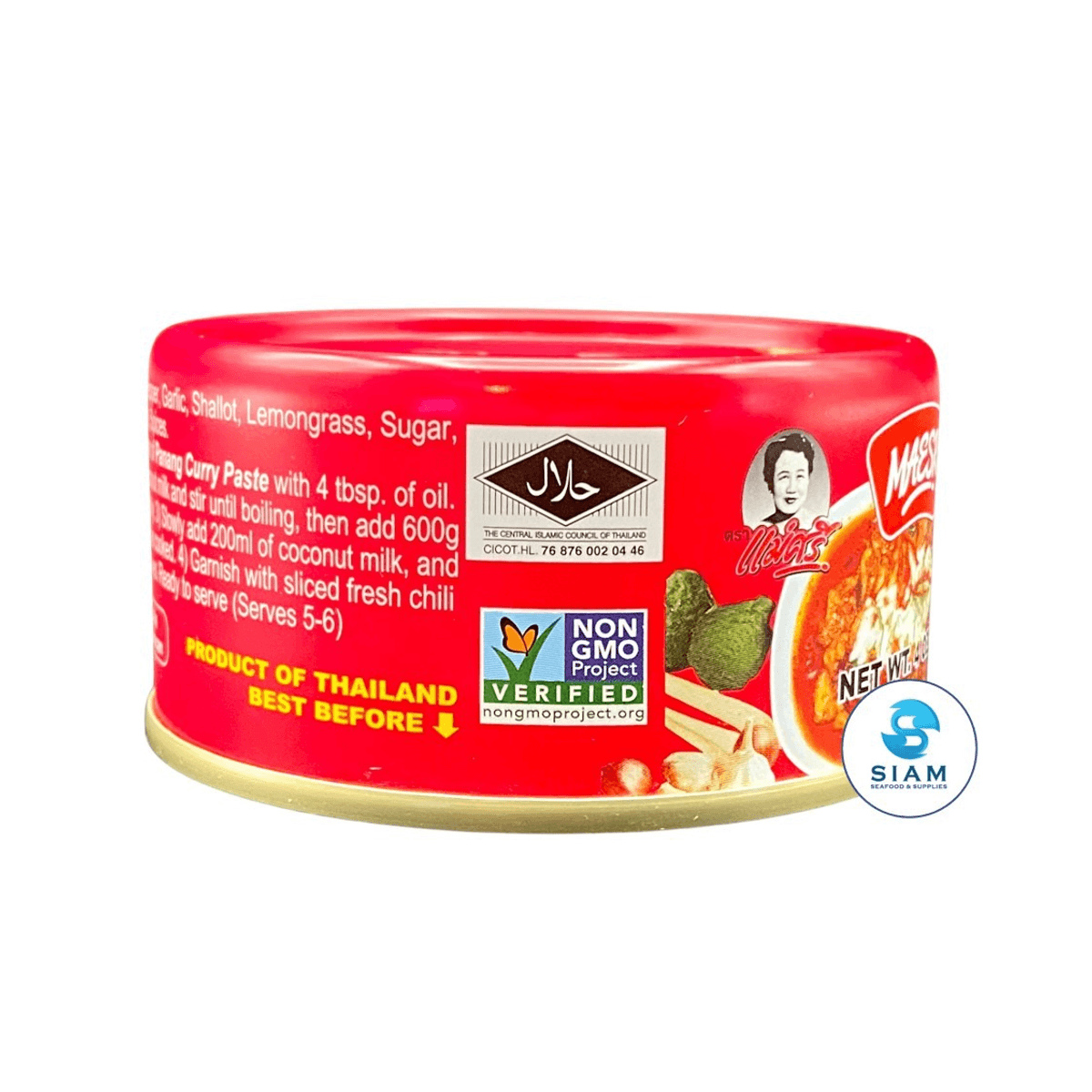 MAESRI Panang Curry Paste, 4 oz